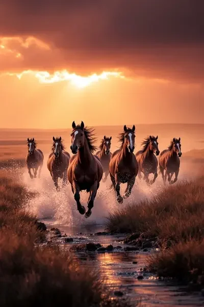 野马奔流 - Wild Horses Running 野马奔流 影视海报